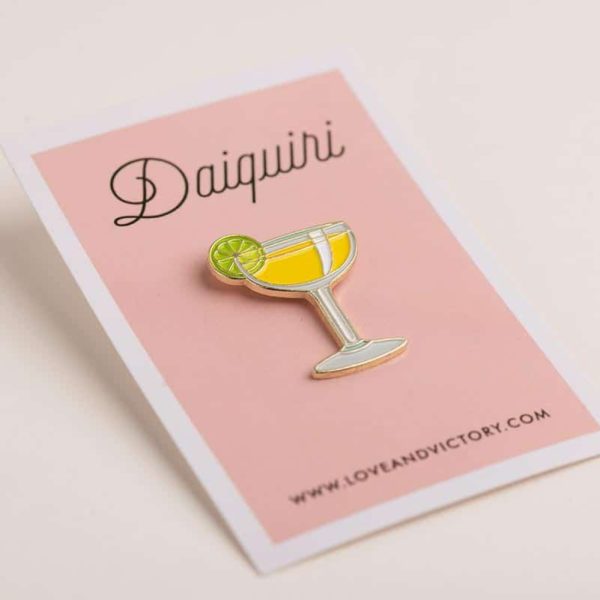 Daiquiri Cocktail Pin Badge
