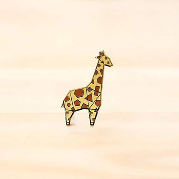 Giraffe Brooch