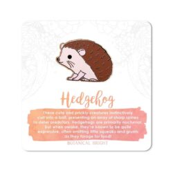 hedgehog-pin-badge Hedgehog pin badge