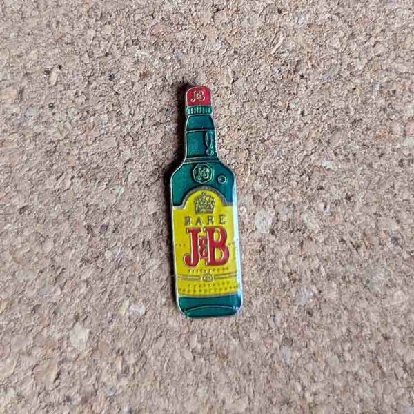 J&B Scotch Whisky - vintage pin