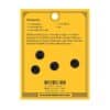Margarita cocktail recipe pin badge set backing card