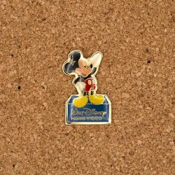 Mickey Mouse - Walt Disney Home Video - vintage pin badge