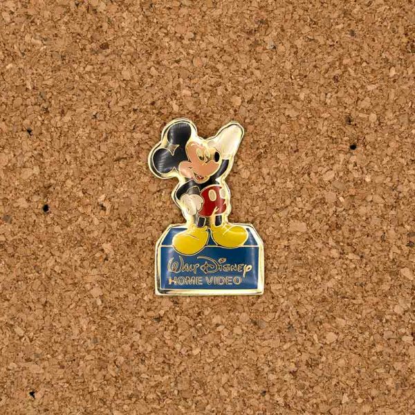 Mickey Mouse - Walt Disney Home Video - vintage pin badge