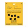 Mojito cocktail recipe pin badge set backing card