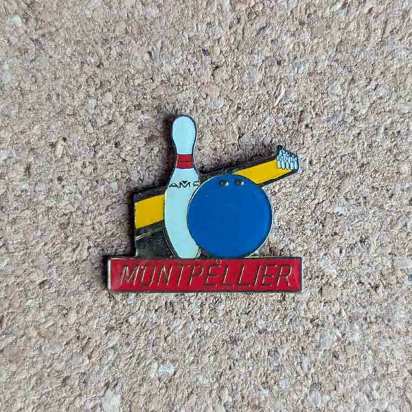 Montpellier - bowling vintage pin