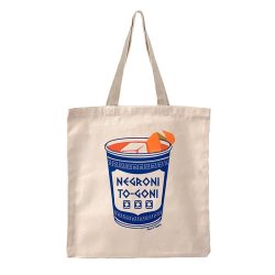 Negroni To-Goni - cocktail tote bag