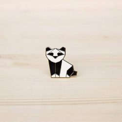 Panda Brooch