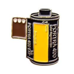 Porta 400 - film canister pin badge