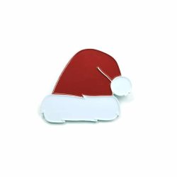 Santa Hat pin badge