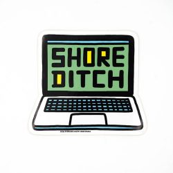 Shoreditch - laptop computer sticker
