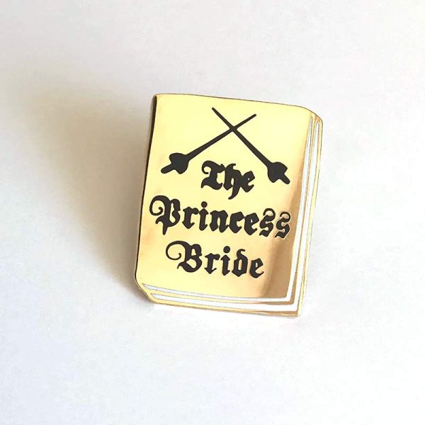 The Princess Bride - book cover pin badge