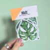 Tropical leaves sticker pack