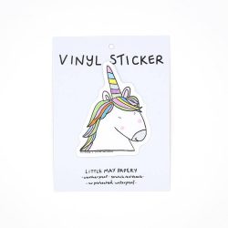 Unicorn vinyl sticker