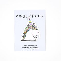 Unicorn vinyl sticker