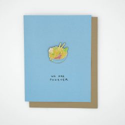 We Are Phoever - pin badge greeting card