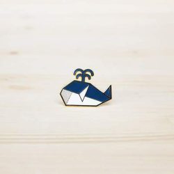 Whale Brooch